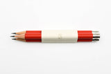 Faber-Castell - Graf von Faber-Castell Perfect Pencil - India Red Pocket Pencils - Pack of 3