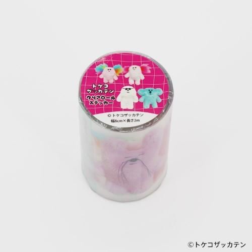Komamono Creative x Tokeko Zakkaten Clear Roll Sticker (Coming Soon)