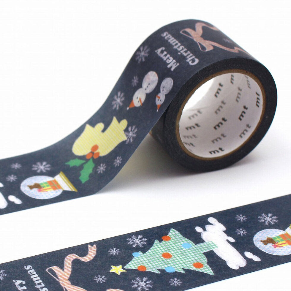 mt Washi Tape - Merry Christmas - Blackboard