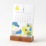 Midori Stand Calendar 2025 - Dog