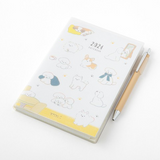 Midori Pocket Diary 2024 - Dog - B6