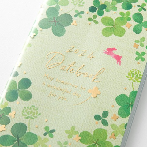 Midori Pocket Diary Slim - 2024 - Clover