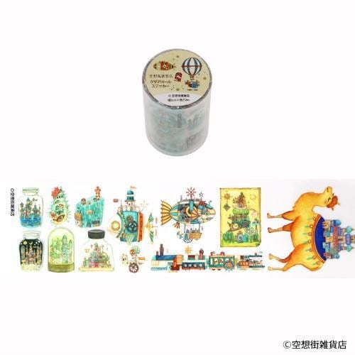 Komamono Creative x Kuusougai Zakkaten Clear Roll Sticker (Coming Soon)