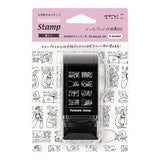 Midori Rotating Paintable Stamp - Dial