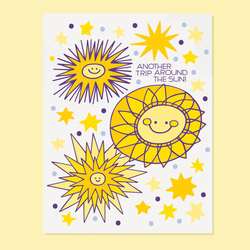 Around the Sun Card