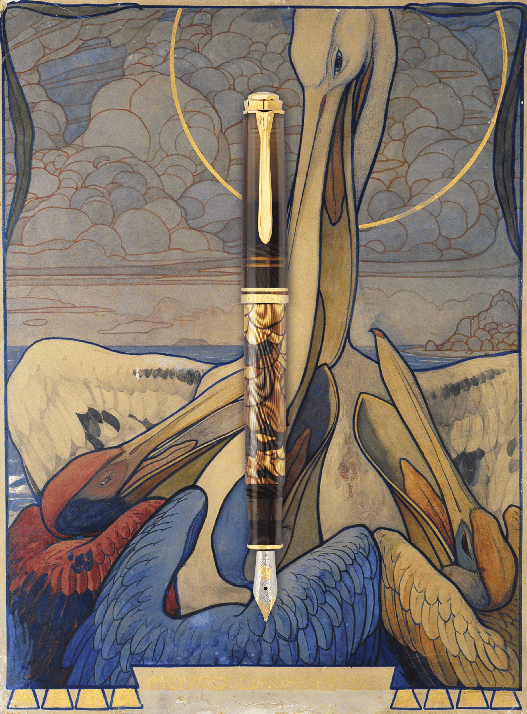 Pelikan M600 Fountain Pen - Souverän - Art Collection #3 - Georg Tippel - Special Edition (Coming Soon)