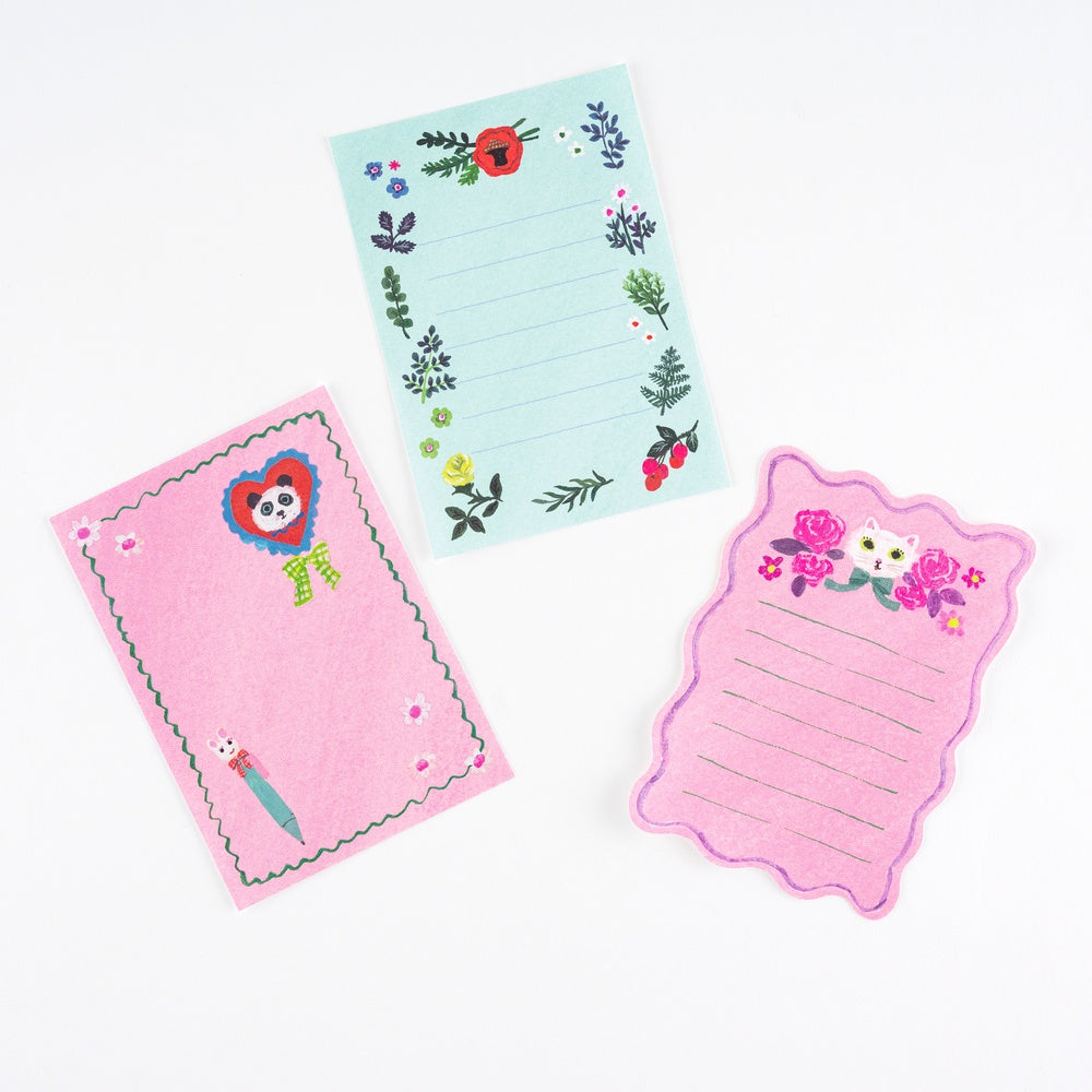 Hobonichi 2026 - Yumi Kitagishi: White Cat's Mini Letter Set