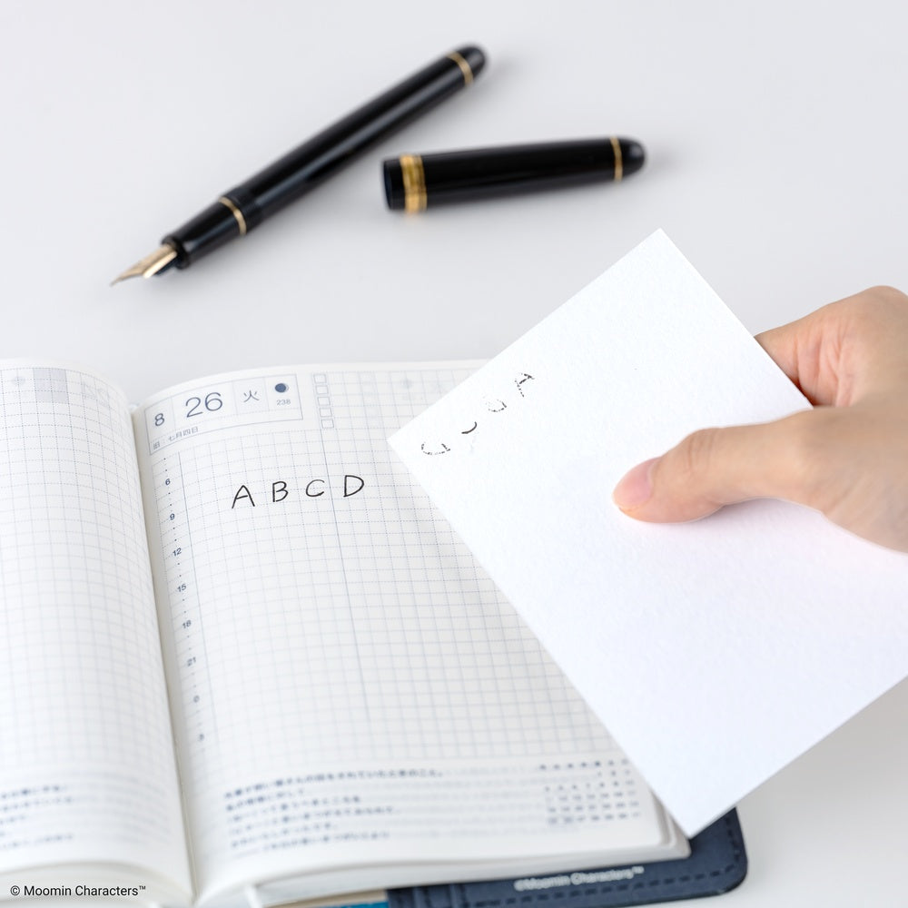 Hobonichi 2027 - Ink-Absorbing Paper - Moomin (Order Starts Aug 31st @ 10pm ET)