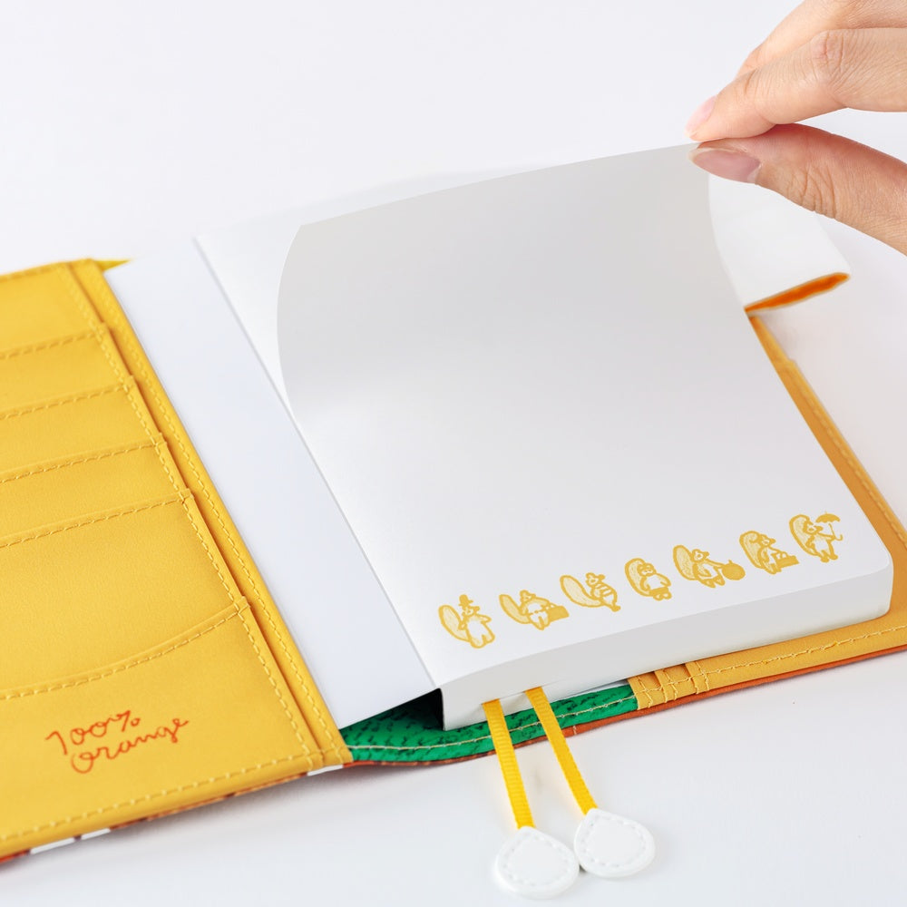 Hobonichi 2026 - 100%ORANGE: Hobonichi Papers - Squirrel Appears