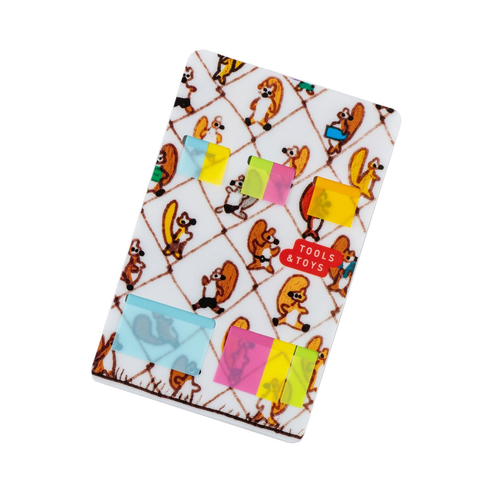 Hobonichi 2026 - 100%ORANGE: Translucent Sticky Notes - Taking a Break