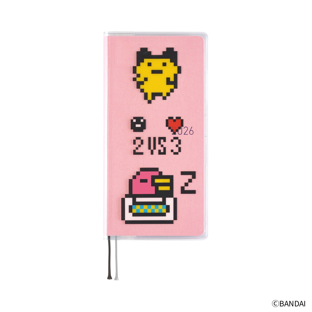 Hobonichi 2026 Clear Cover - Tamagotchi: Carefree Tamagotchi - Weeks