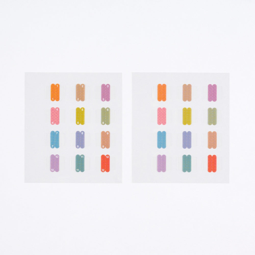 Hobonichi 2026 - TSUKI no IRO Index Stickers