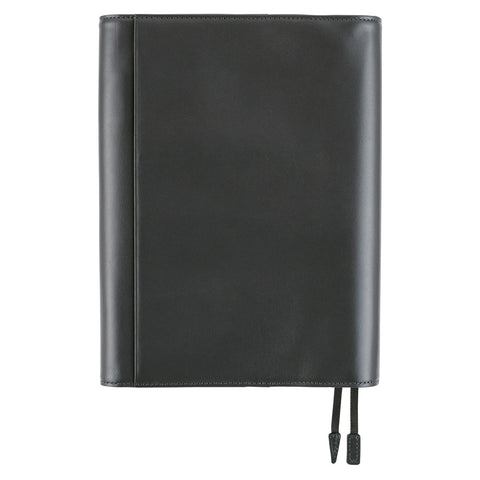 Hobonichi Cousin Cover 2025 - Leather: Charcoal Gray - A5