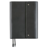 Hobonichi Cousin Cover 2025 - Leather: Charcoal Gray - A5