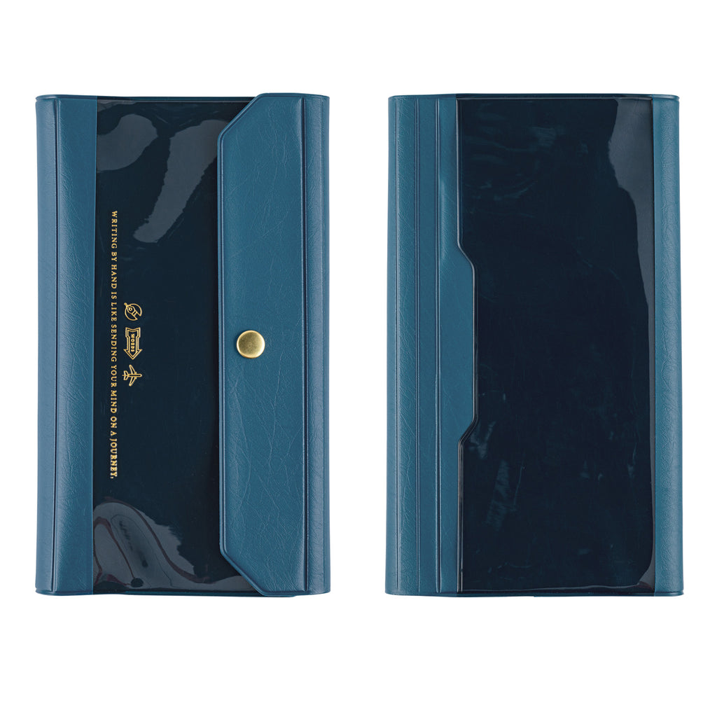 Hobonichi Weeks Techo Cover 2025 Alettone (Navy) Yoseka Stationery