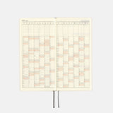 Hobonichi Techo Weeks 2025 - White Line: Ivory