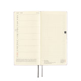 Hobonichi Techo Weeks 2025 - Paper Series: Platinum White