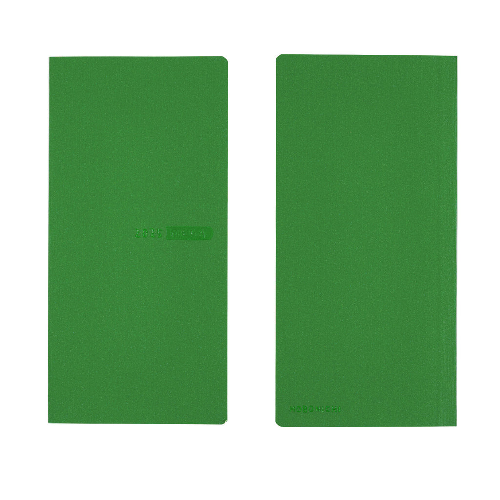 Hobonichi Techo Weeks Mega 2025 Sneaker Leaf Green Yoseka Stationery