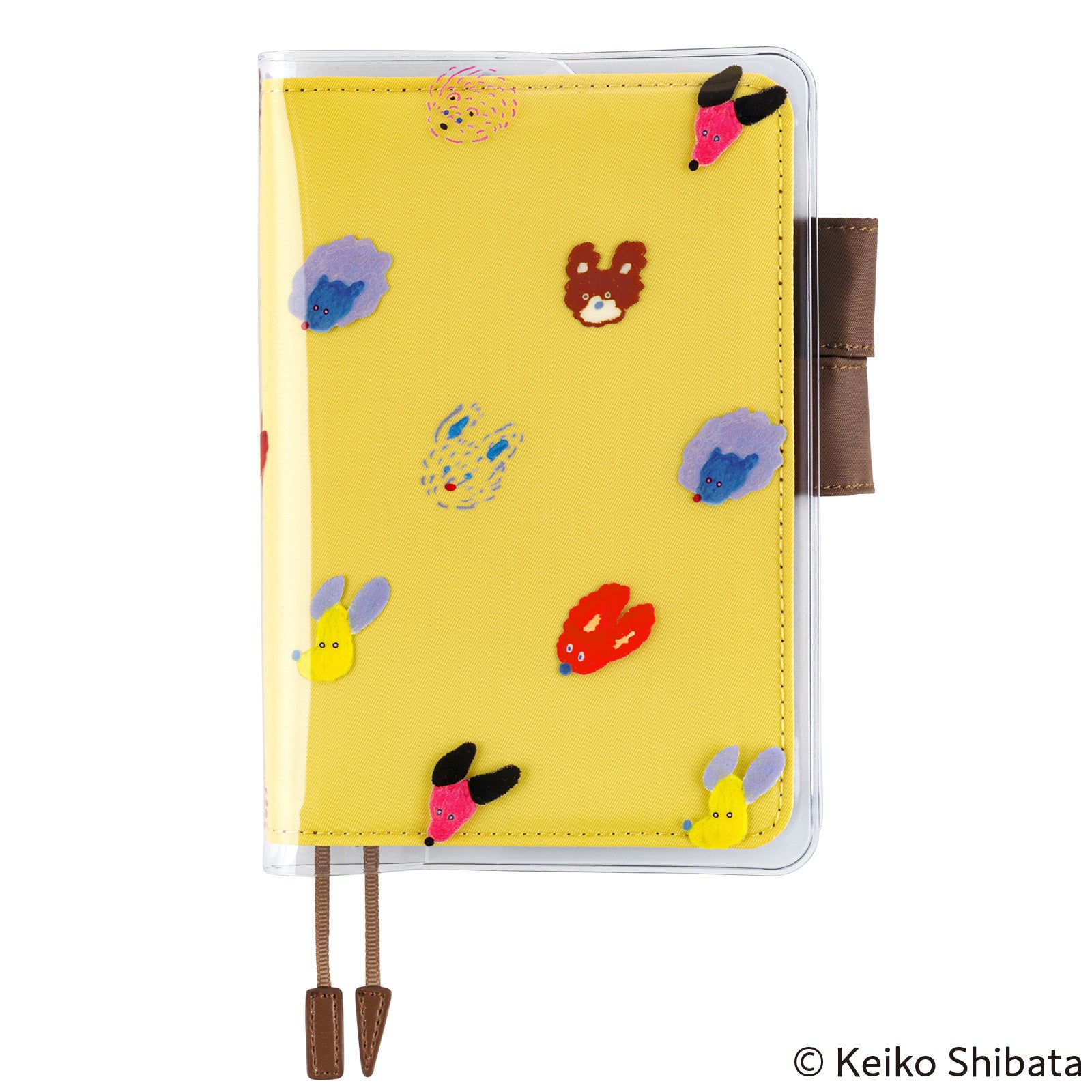 Hobonichi Cover on Cover - Keiko Shibata: Dog Ears Fluttering in the Wind - A6