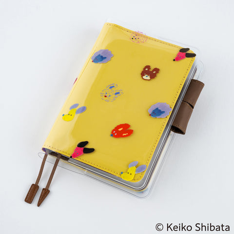 Hobonichi Cover on Cover - Keiko Shibata: Dog Ears Fluttering in the Wind - A6