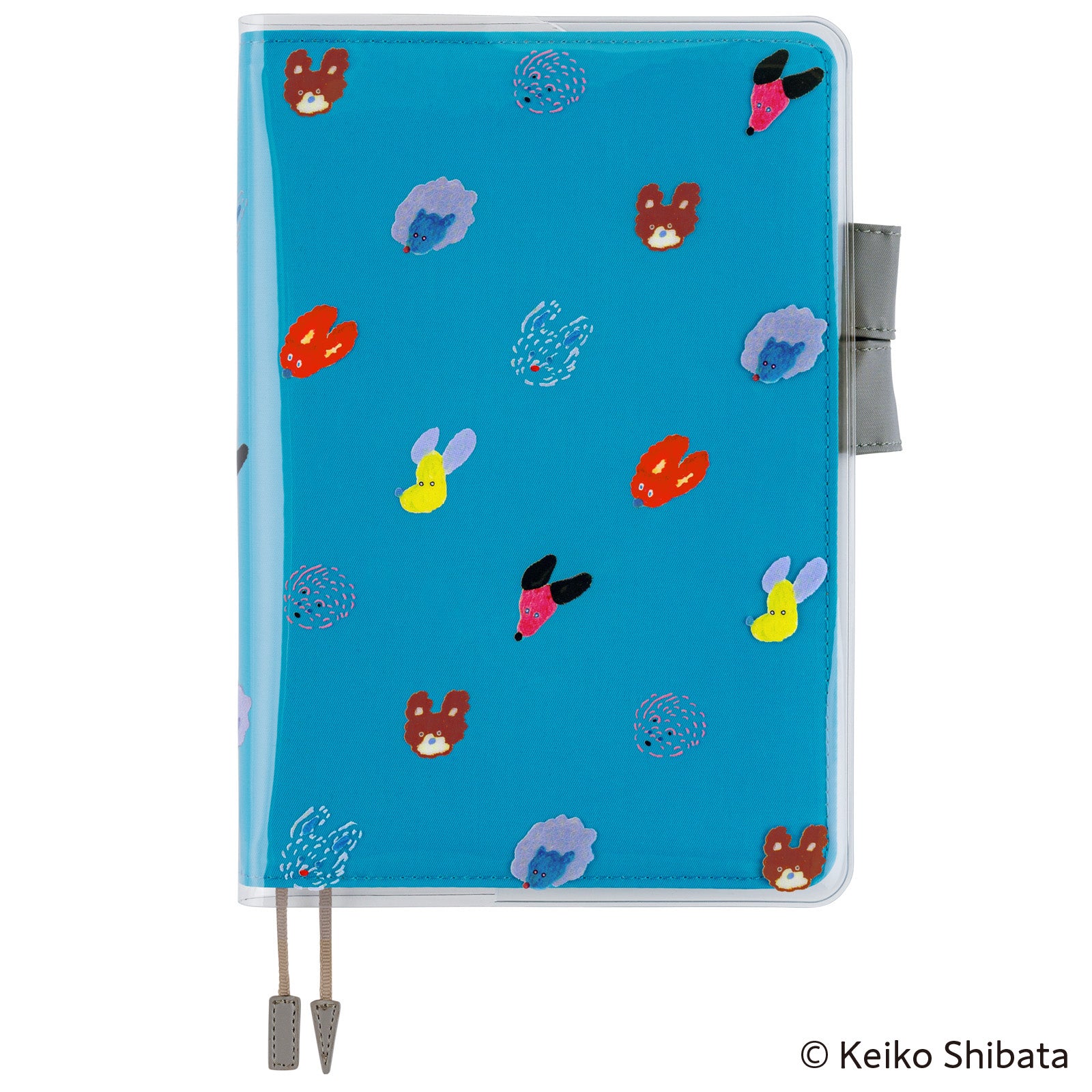 Hobonichi Cover on Cover - Keiko Shibata: Dog Ears Fluttering in the Wind - A5