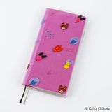 Hobonichi Clear Cover - Keiko Shibata: Dog Ears Fluttering in the Wind - Weeks