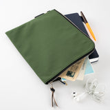 Hobonichi Tragen Flat Pouch - Green