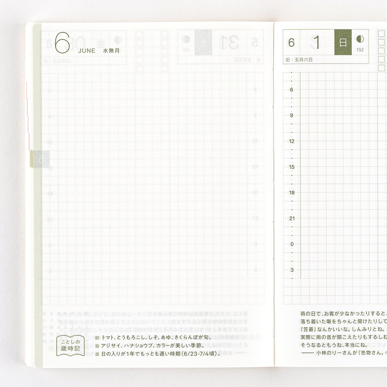 Hobonichi Techo Original 2025 - Japanese Edition - A6