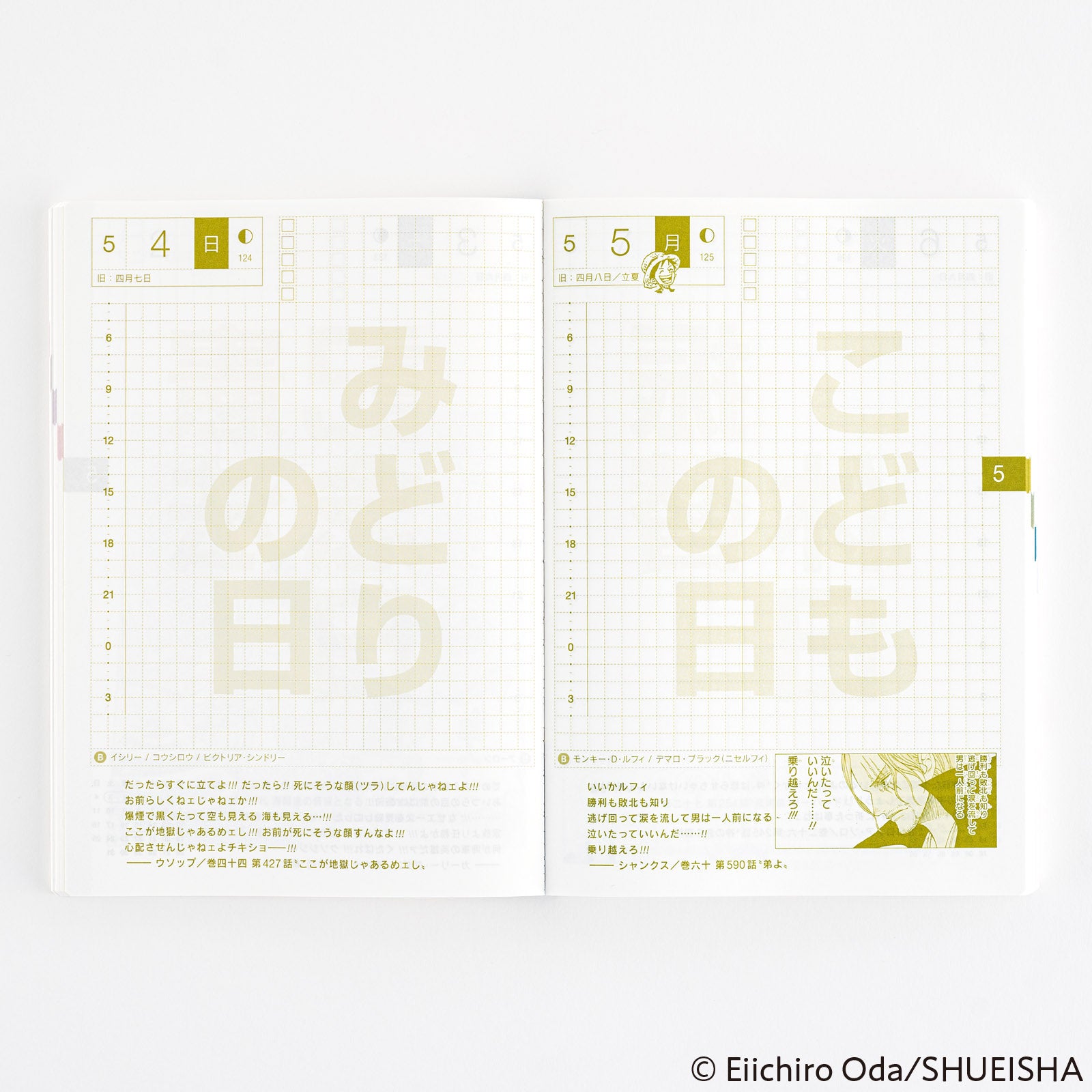 Hobonichi Techo Original 2025 - A6 - One Piece Edition (Pre-Order Starts 9/30 10PM EST)