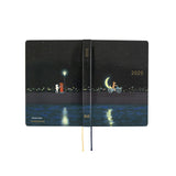 Hobonichi Techo HON 2025 - A6 - Hiroko Kubota: Crescent Moon Delivery - English