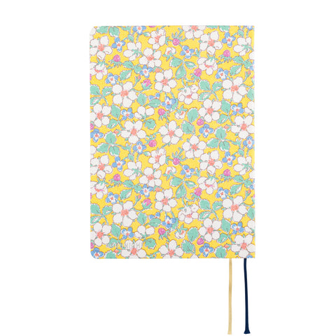 Hobonichi Techo HON 2025 - A6 - Liberty Fabrics: Paysanne Blossom - English