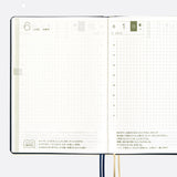 Hobonichi Techo HON 2025 - A6 - Slash Navy - English