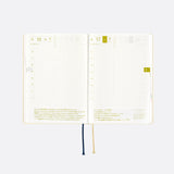 Hobonichi Techo HON 2025 - A6 - Slash Ivory - English