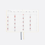 Hobonichi Techo HON 2025 - A6 - Slash Ivory - English