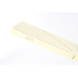 Hobonichi Techo HON 2025 - A5 - Slash Ivory - English