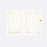 Hobonichi Techo HON 2025 - A6 - Paper Series: Black Gingham - English