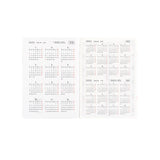 Hobonichi Techo HON 2025 - A6 - Paper Series: Black Gingham - English