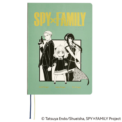 Hobonichi Techo HON 2025 - A5 - SPY x FAMILY: Forger Family - English