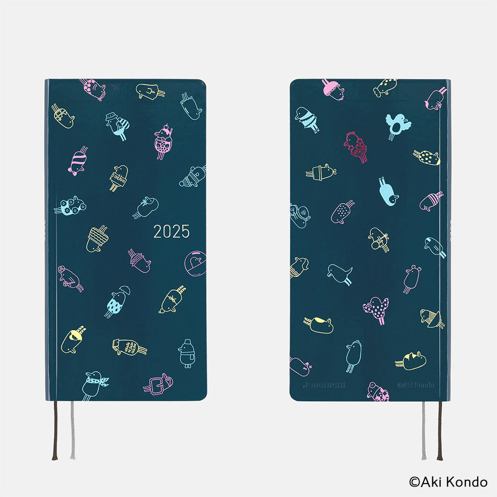 Hobonichi Techo Weeks 2025 - Hobotoridori: Sparkling Hobotoridori - April Start (Pre-order Starts Feb 1st, Ships late February/ early March)