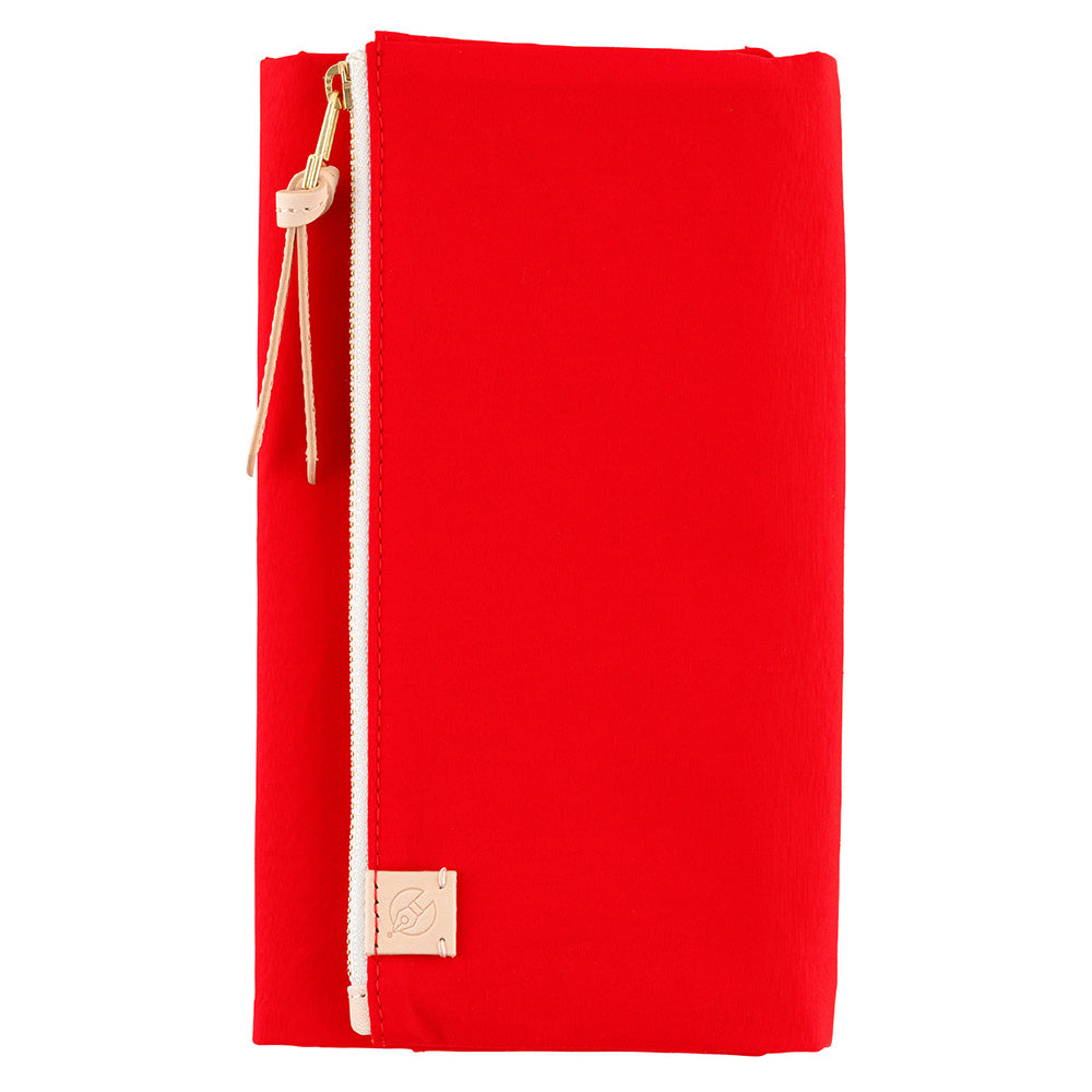 Hobonichi Weeks Techo Cover 2025 - Tragen - Red (Pre-order Starts Feb 1st, Ships late February/ early March)