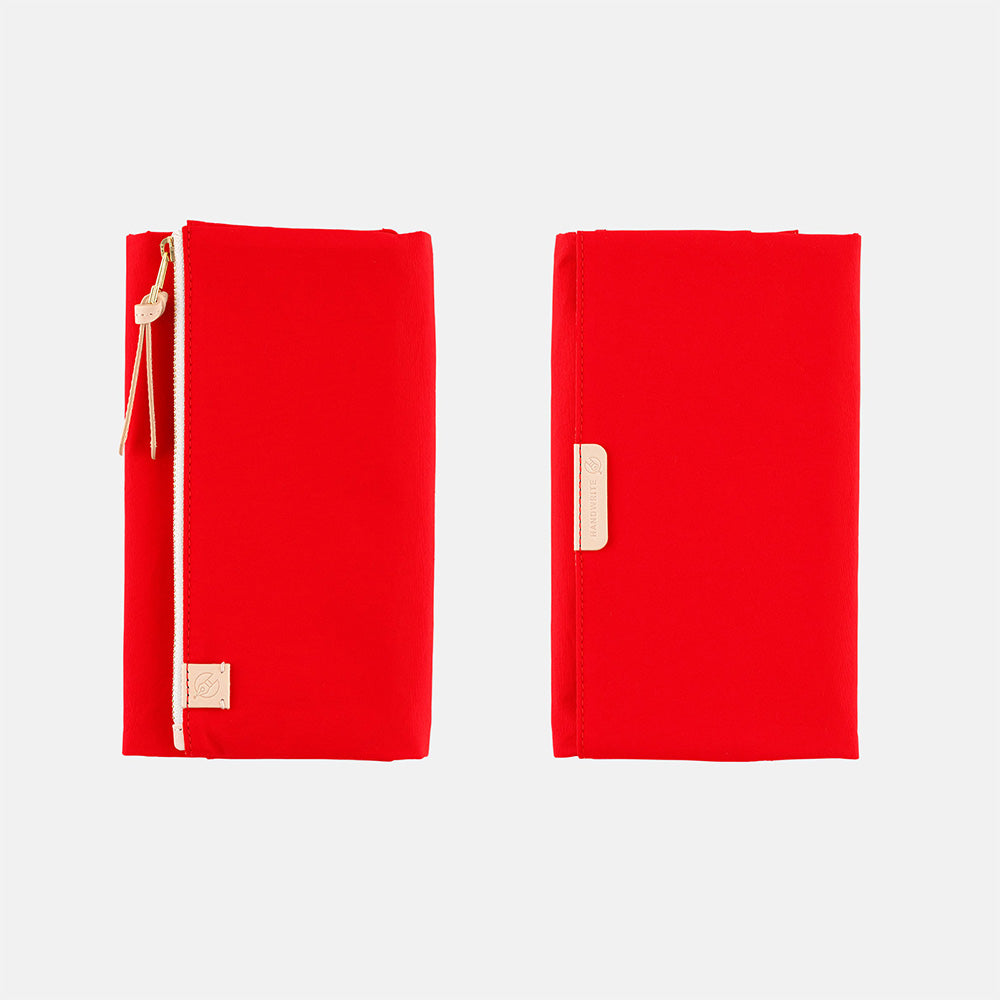 Hobonichi Weeks Techo Cover 2025 - Tragen - Red (Pre-order Starts Feb 1st, Ships late February/ early March)