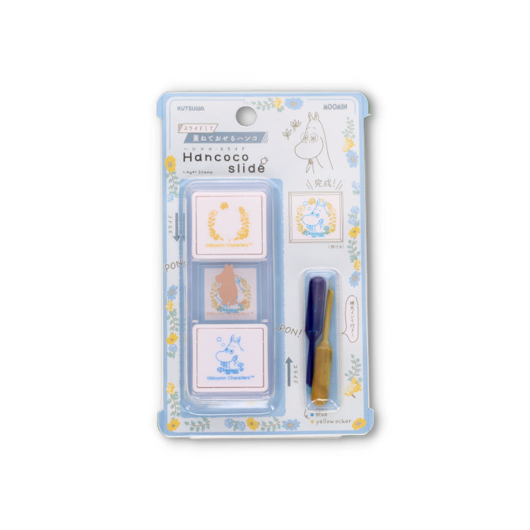 Kutsuwa x Moomin Hancoco Slide Layer Stamp (Coming Soon)