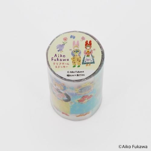 Komamono Creative x Aiko Fukawa Clear Roll Sticker (Coming Soon)