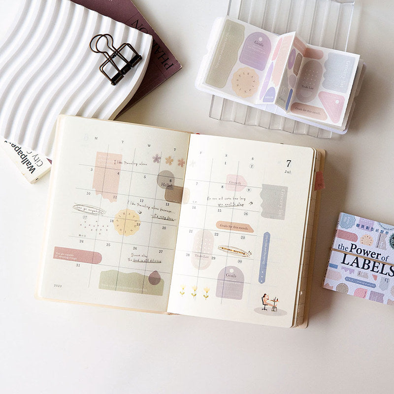 MU Die-cut Washi Book - #1 Power of Labels (Coming Soon)