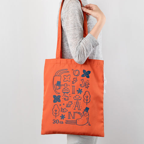 Midori Ojisan 30th Anniversary Tote Bag - Red