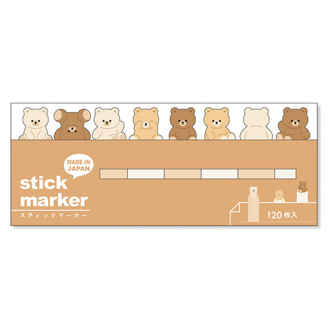 Mind Wave Stick Marker - Teddy Bear