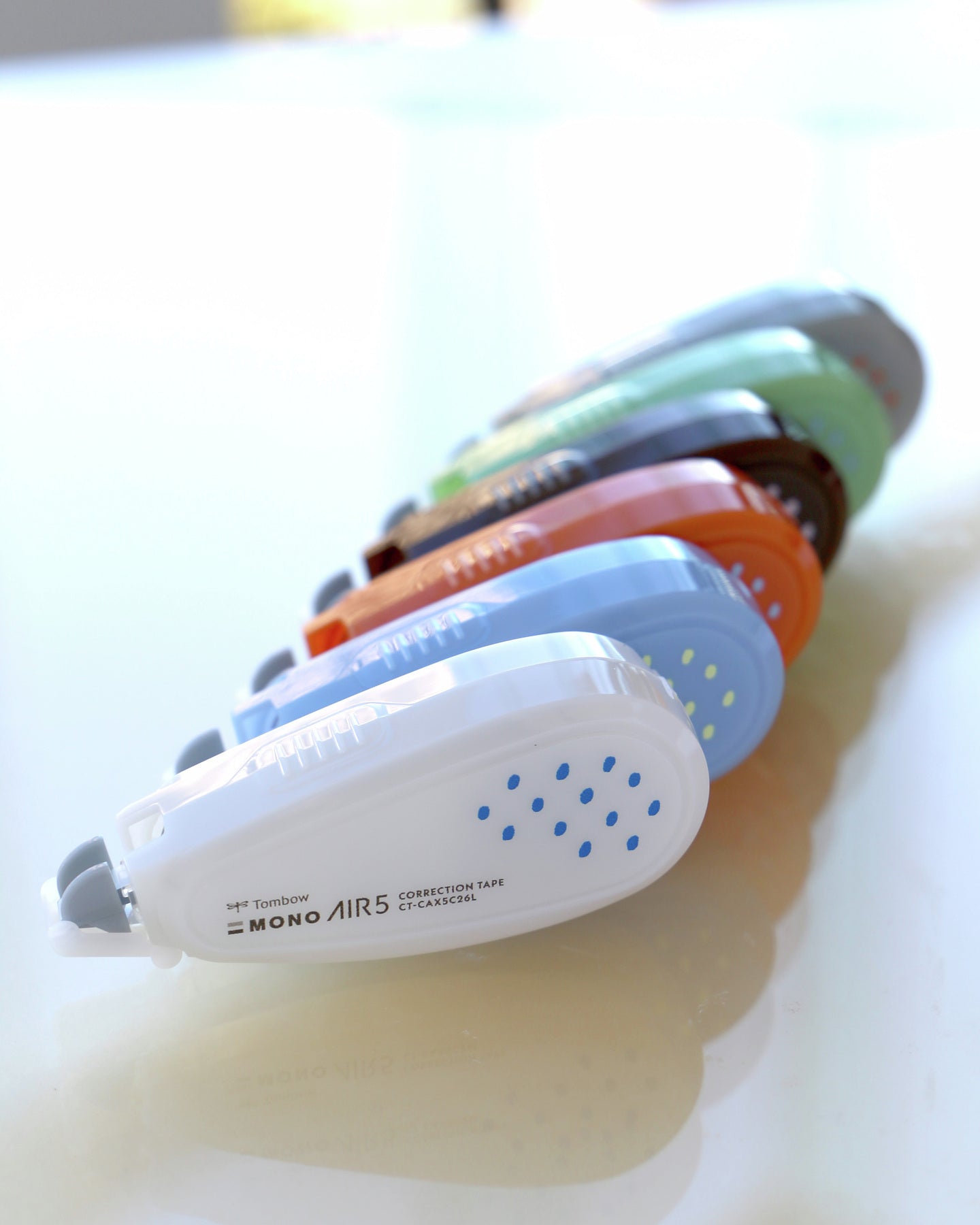 Tombow Mono Air Refillable Correction Tape - Milk Glass - Limited Edition (Coming Soon)