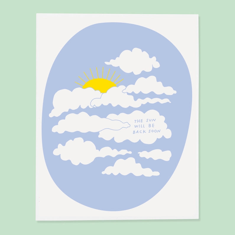 Sun Will Be Back Card