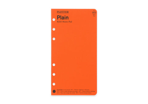 PLOTTER Refill Memo Pad - Bible Size