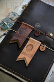 LCN x Ample Leather Pennant And Tag Set - Brown